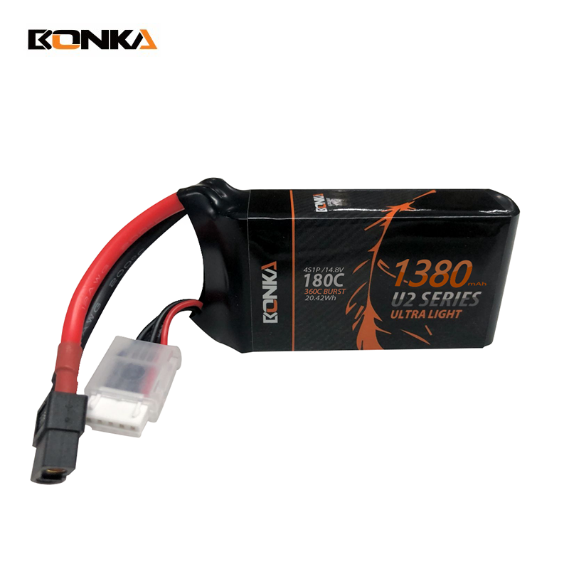 BONKA FPV 1380mAh 180C 4S Ultra Series Racing LiPo